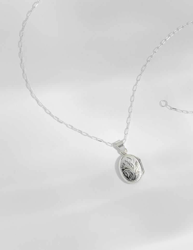 louise damas ANNA - MEDAILLON ARGENT