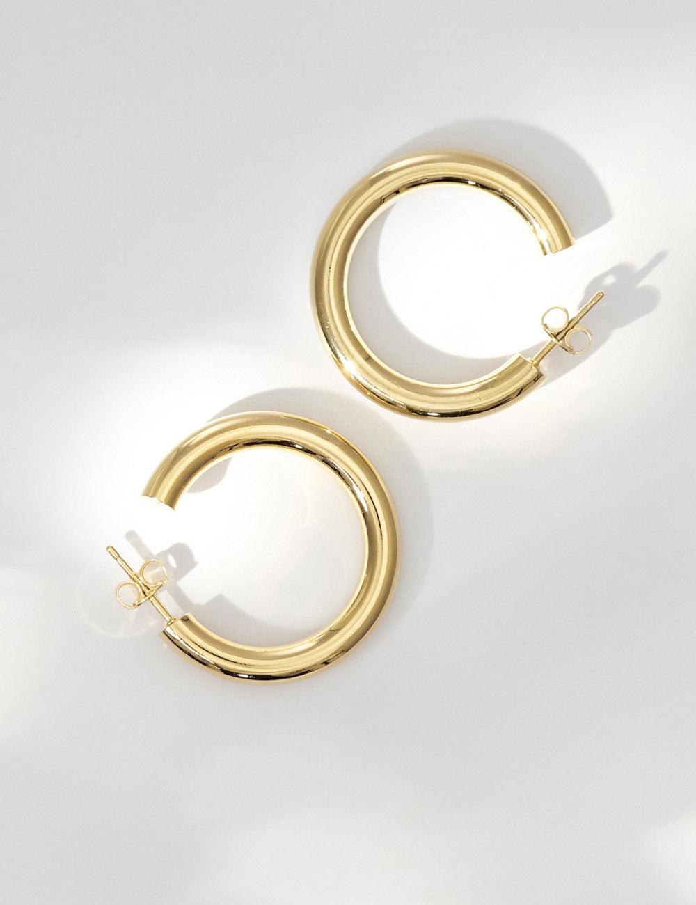 louise damas CHARLOTTE - GRANDES CREOLES LISSES