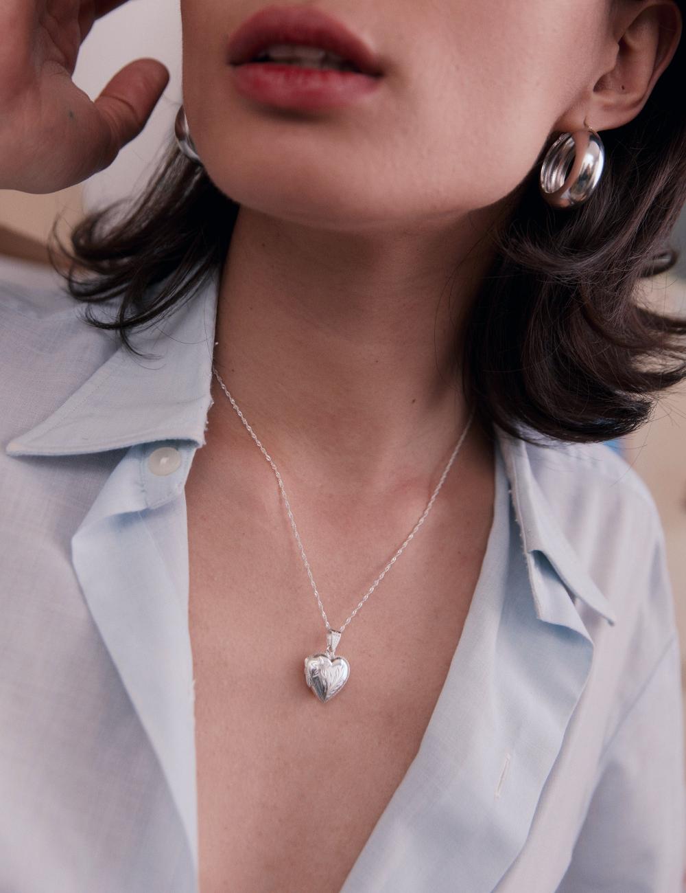 Louise Damas EVE - MEDAILLON ARGENT