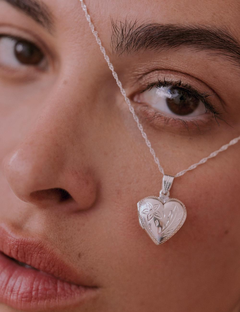 Louise Damas EVE - MEDAILLON ARGENT