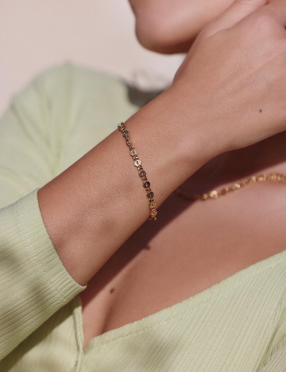 Louise Damas IRIS - BRACELET MAILLE