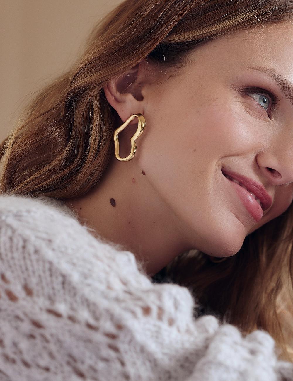 Louise Damas JULIETTE - BOUCLES D'OREILLES COEUR