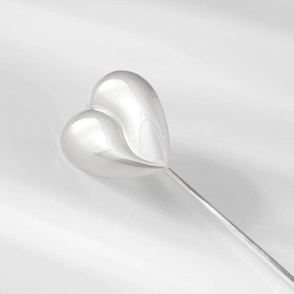 louise damas MARQUE-PAGE COEUR ARGENT