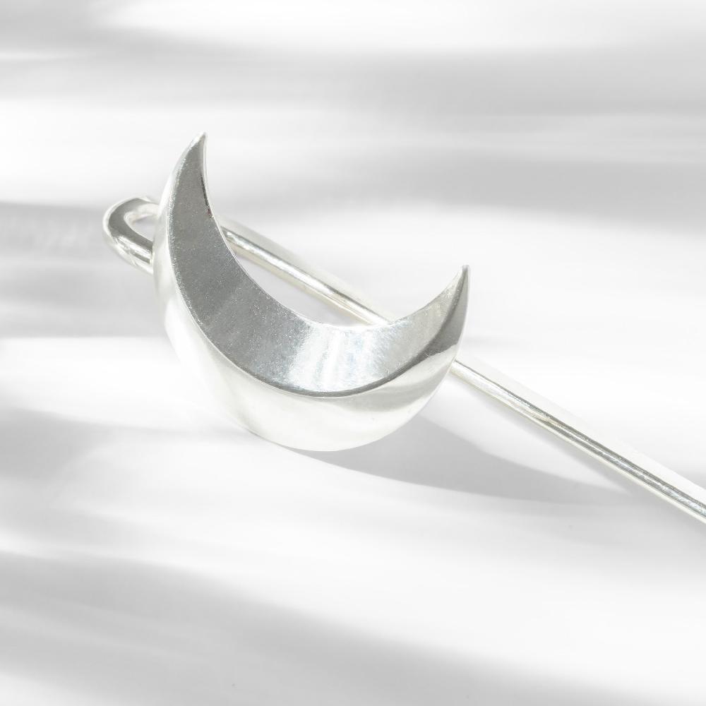 louise damas MARQUE-PAGE LUNE ARGENT