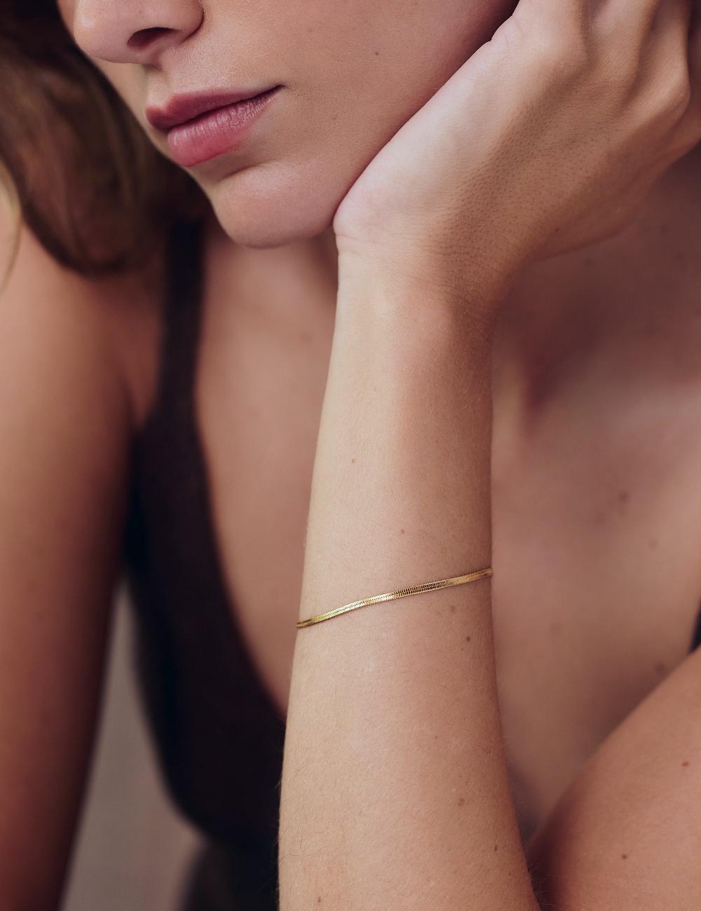 Louise Damas NAMI - BRACELET MAILLE FINE