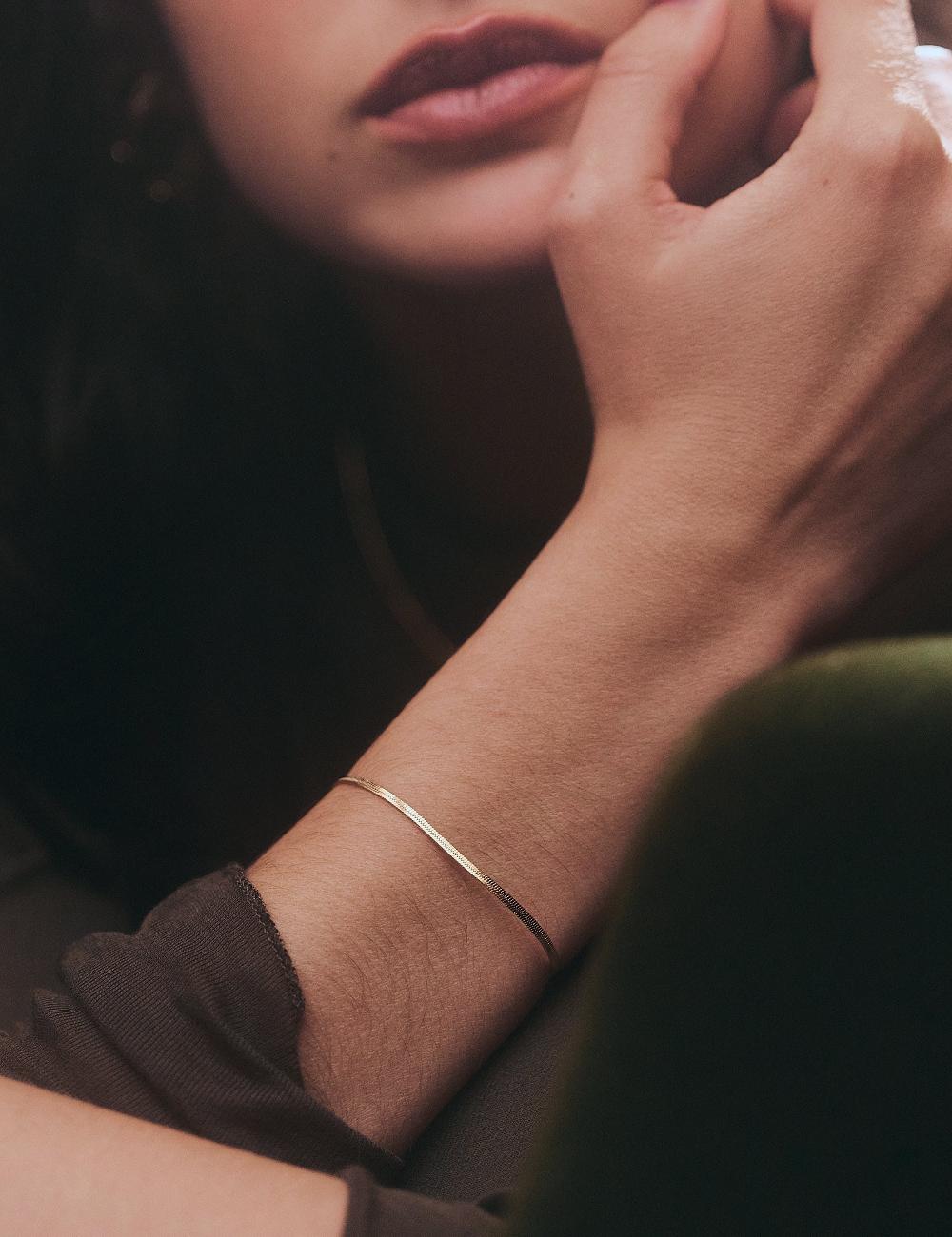 Louise Damas NAMI - BRACELET MAILLE FINE