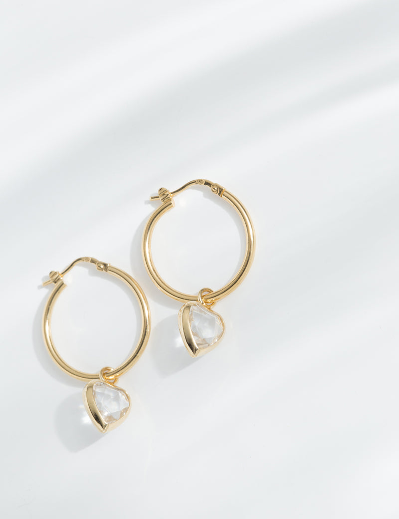 louise damas NIKI - CREOLES CRISTAL