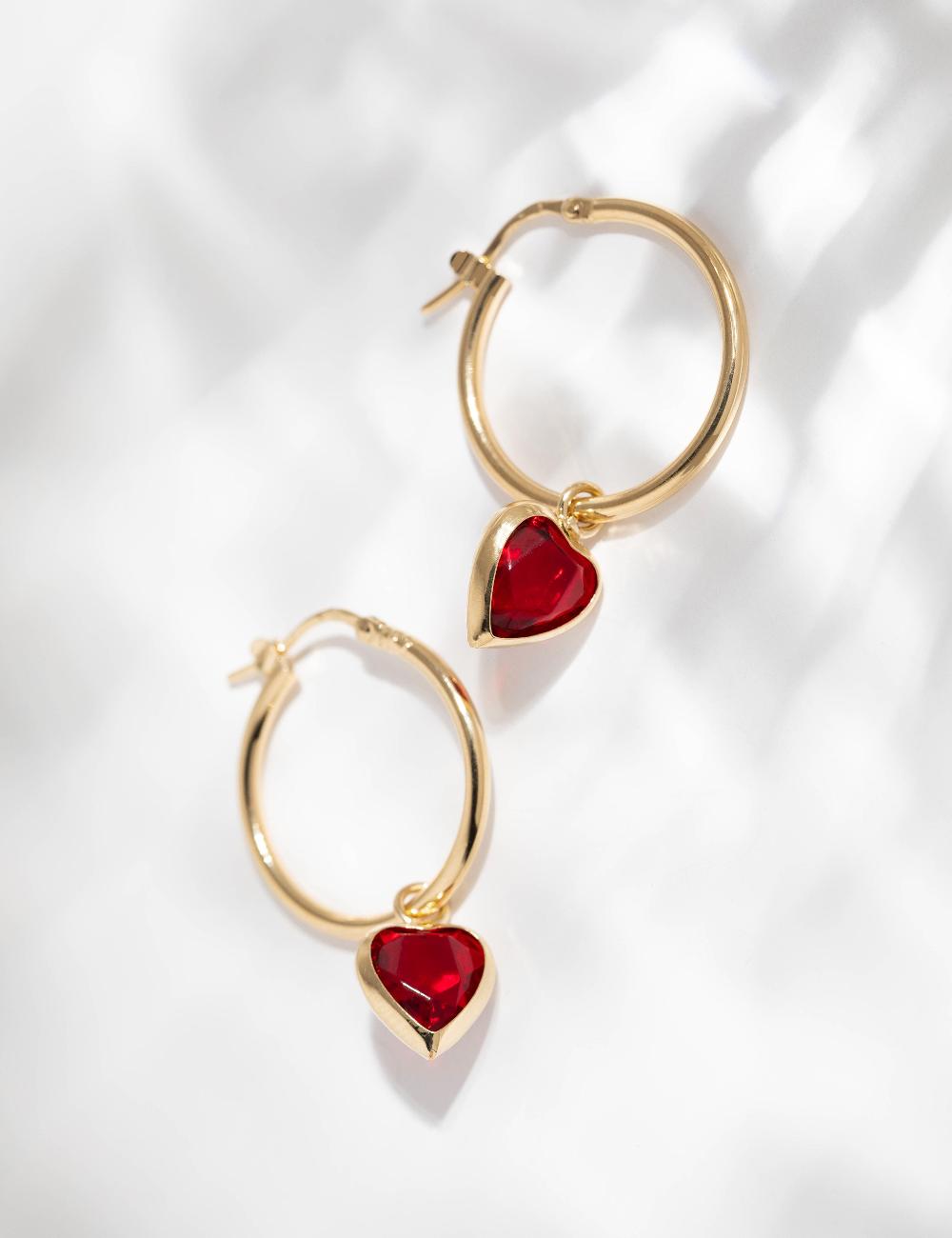 louise damas NIKI - CREOLES RUBIS