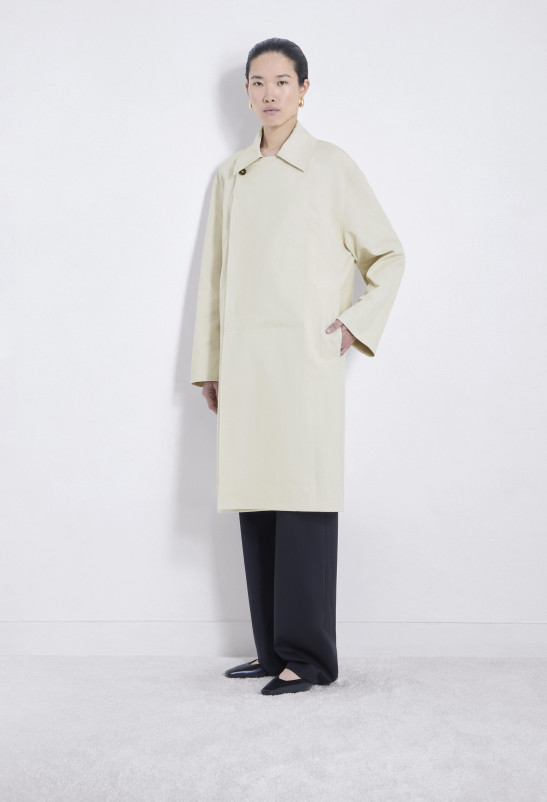 Loulou Studio ALEX Trench Coat En Gabardine De Coton