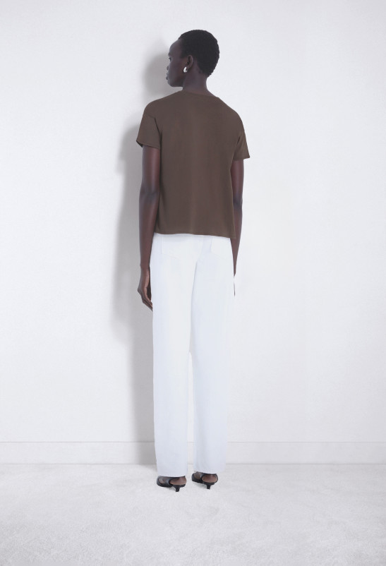Loulou Studio BASILUZZO T-shirt Oversized En Coton Organique