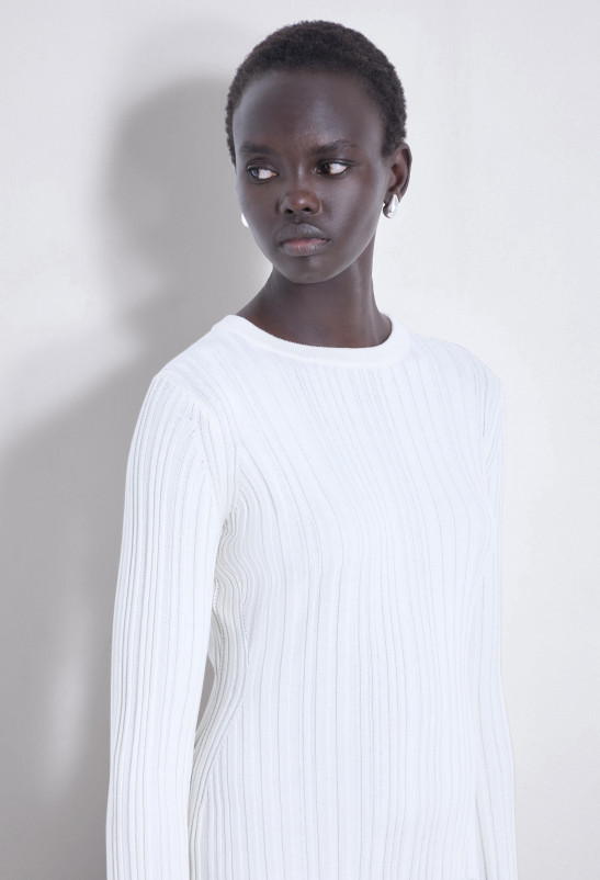 loulou studio ELSA Haut seconde peau en soie et coton