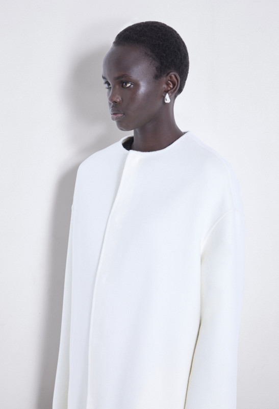 Loulou Studio GIO Manteau Cocon En Laine Et Cachemire Double Face