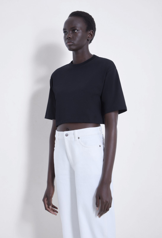 Loulou Studio GUPO T-shirt Court En Coton Organique
