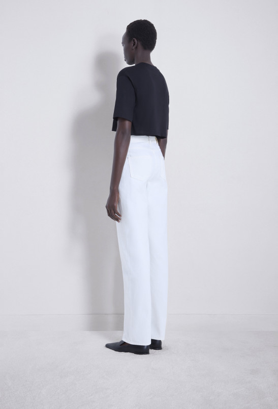 Loulou Studio GUPO T-shirt Court En Coton Organique