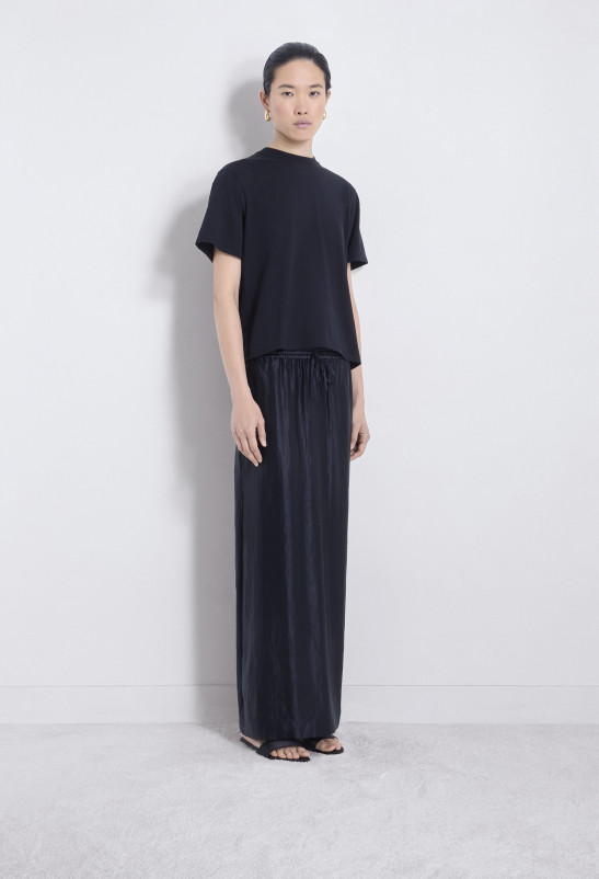 Loulou Studio LIAM Jupe Longue En Organza De Soie Et Lin