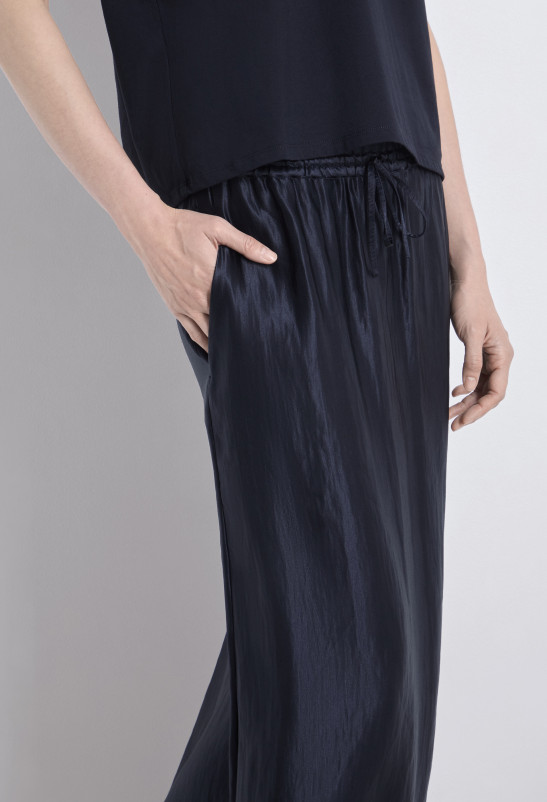 Loulou Studio LIAM Jupe Longue En Organza De Soie Et Lin