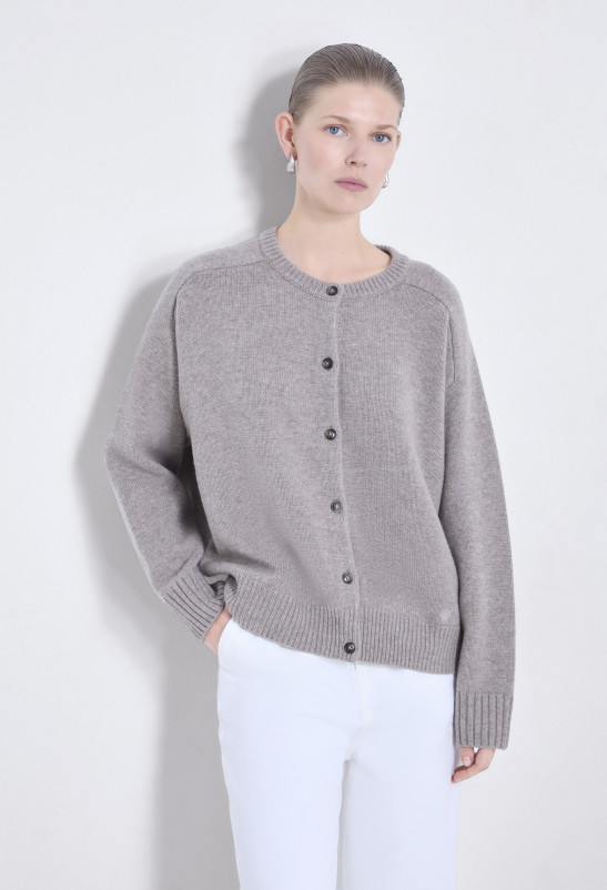 loulou studio AIDAR Cardigan en laine et cachemire