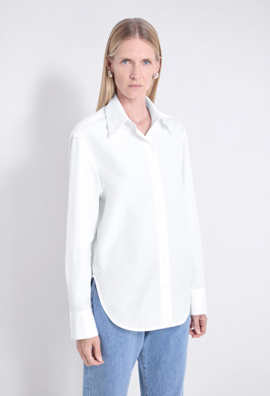 Loulou Studio ALIM Chemise En Popeline De Coton