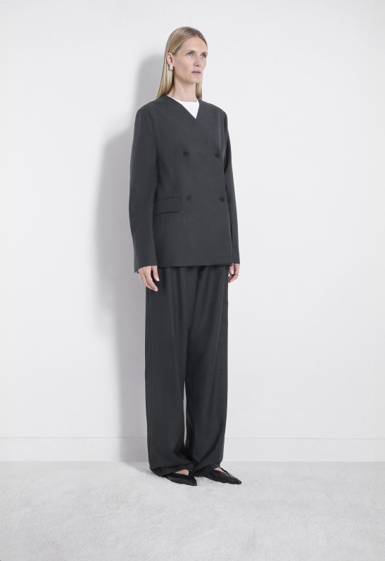 loulou studio ALTAIR Veste en laine mélangée