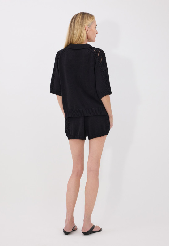 Loulou Studio ANDEL Short En Maille Coton