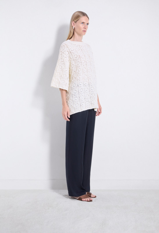 Loulou Studio ANTILA Pull Oversize En Bouclette