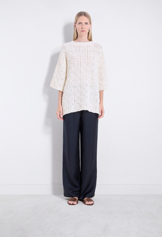 loulou studio ANTILA Pull oversize en bouclette