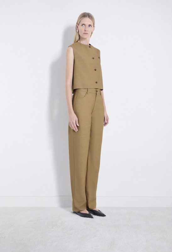 Loulou Studio ARDEA Pantalon En Viscose