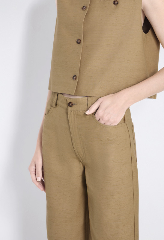 Loulou Studio ARDEA Pantalon En Viscose