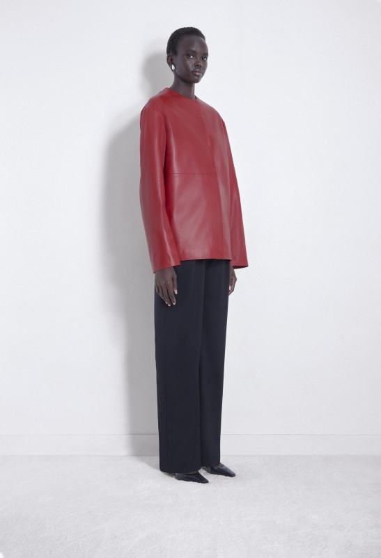 Loulou Studio ATALIA Manteau En Cuir