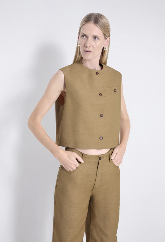 Loulou Studio ESME Gilet En Viscose