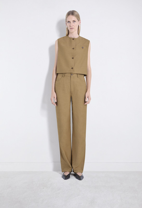 loulou studio ESME Gilet en viscose