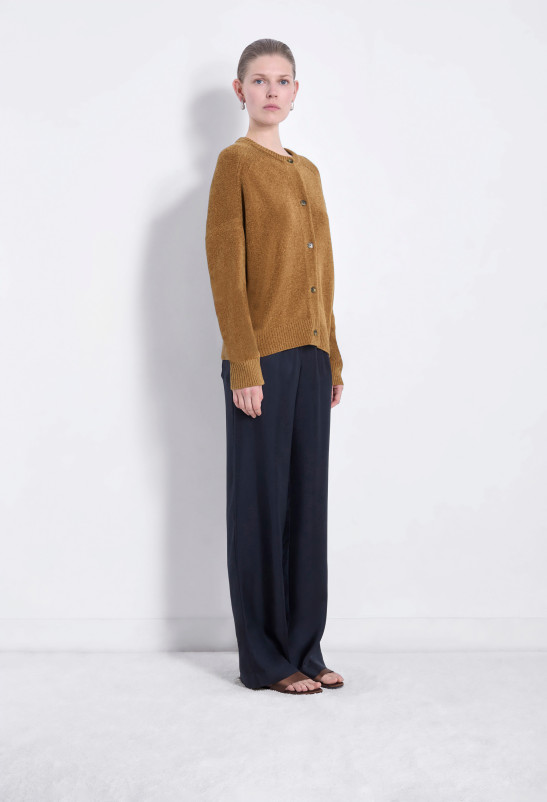Loulou Studio FENTON Cardigan En Maille De Soie