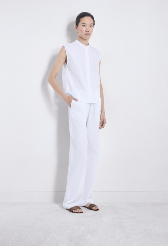 Loulou Studio HALE Blouse En Popeline De Coton