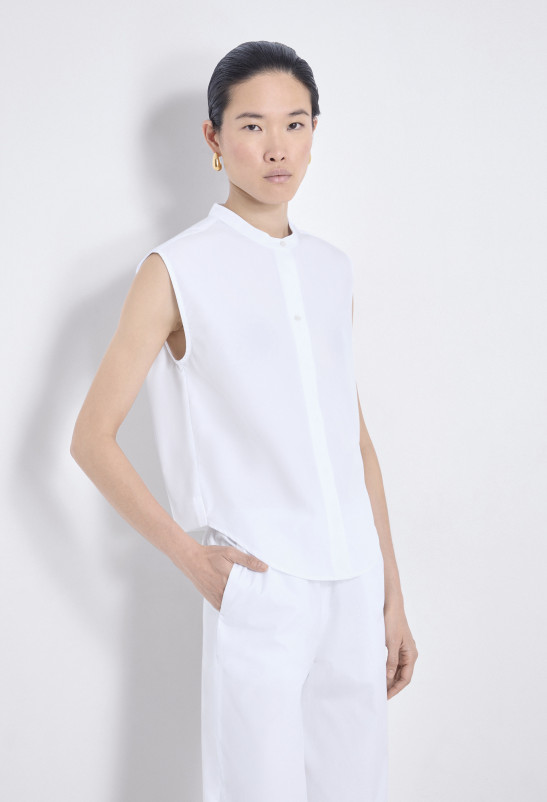 Loulou Studio HALE Blouse En Popeline De Coton