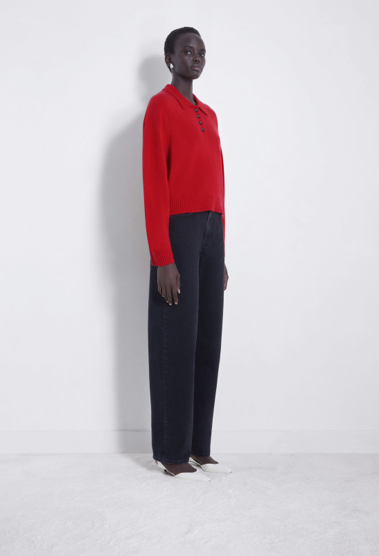 Loulou Studio HOMERE Pull Boutonné En Cachemire