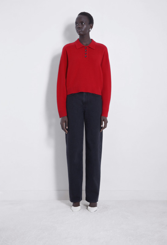 Loulou Studio HOMERE Pull Boutonné En Cachemire