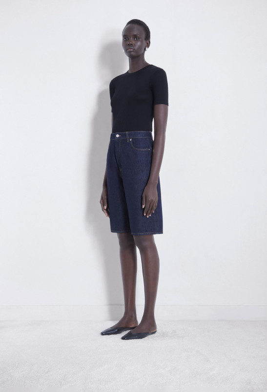 Loulou Studio ISU Short En Denim