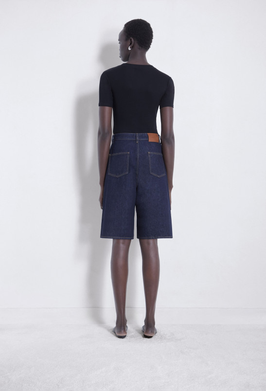 Loulou Studio ISU Short En Denim