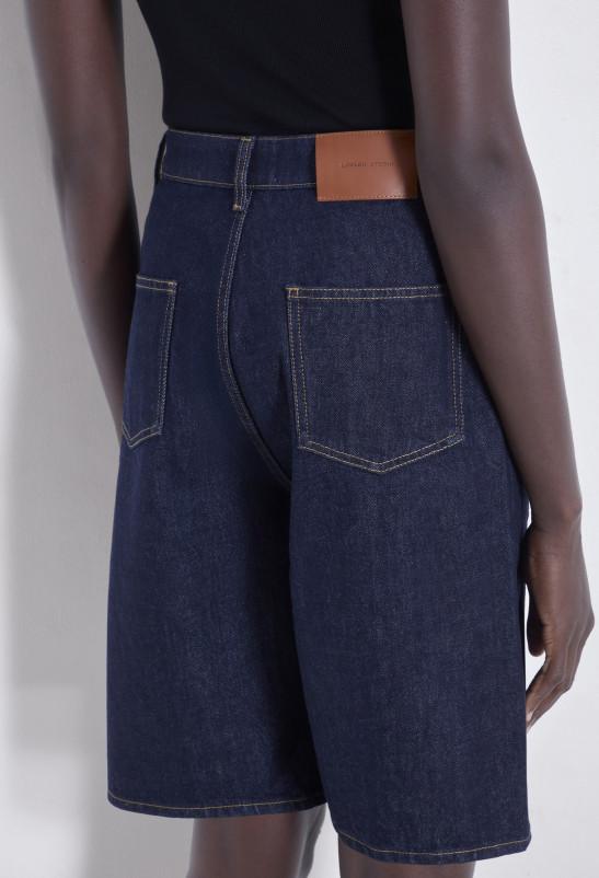 Loulou Studio ISU Short En Denim