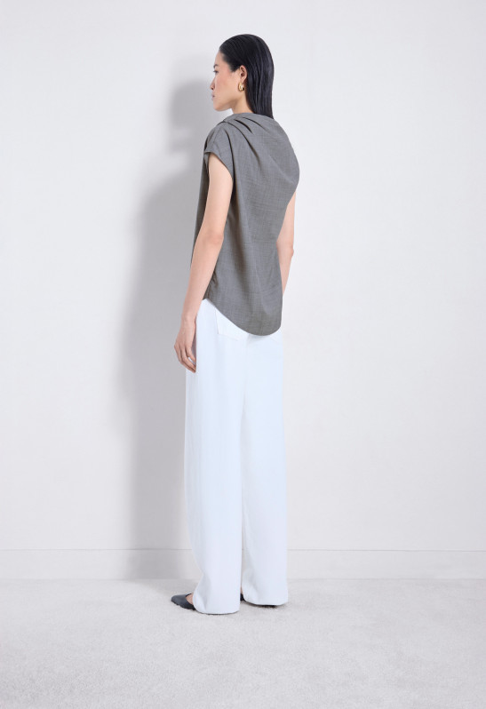 Loulou Studio LYRA Haut En Laine Mélangée