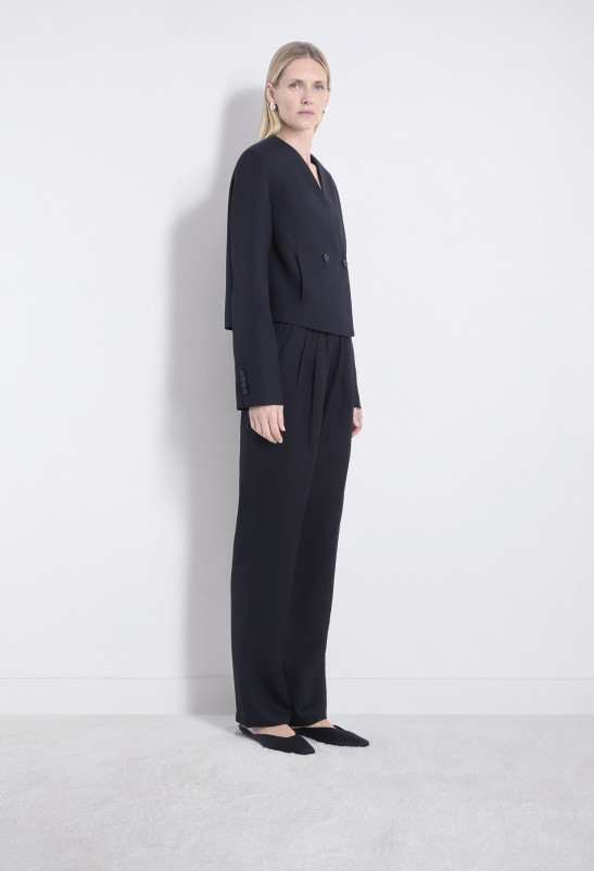 Loulou Studio MALLI Veste Courte En Viscose Et Lin