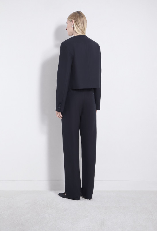 Loulou Studio MALLI Veste Courte En Viscose Et Lin