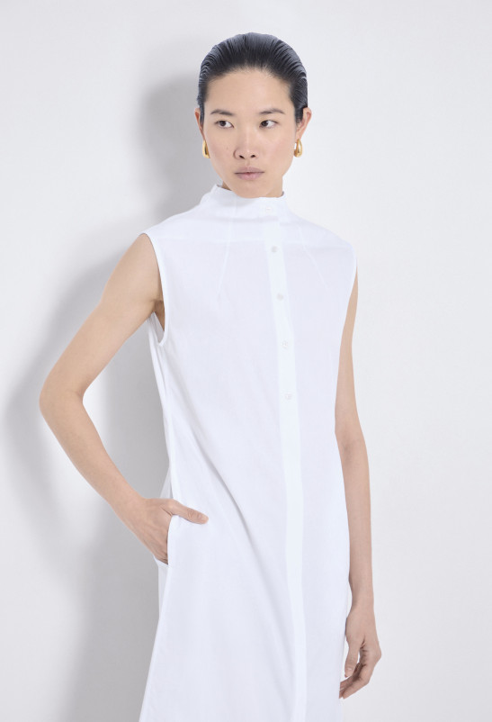 Loulou Studio MAUI Robe En Popeline De Coton