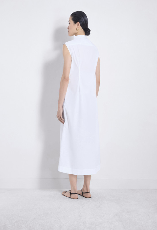 Loulou Studio MAUI Robe En Popeline De Coton