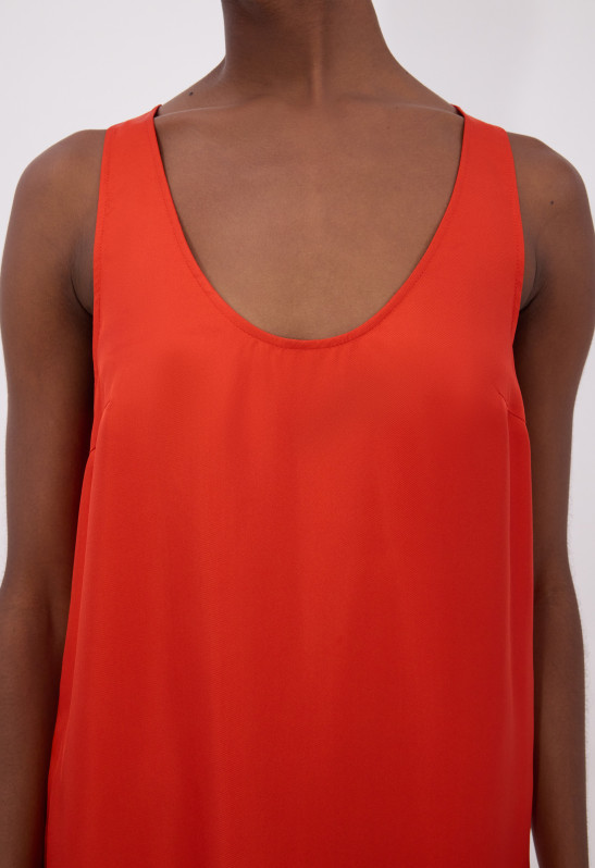 Loulou Studio NADA Robe Longue En Sergé De Soie