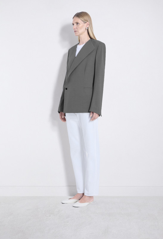 Loulou Studio NODO Veste En Laine Mélangée