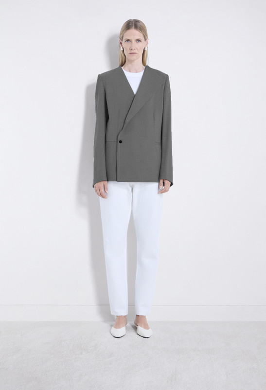 loulou studio NODO Veste en laine mélangée