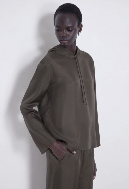 loulou studio NUKA Haut ample en soie