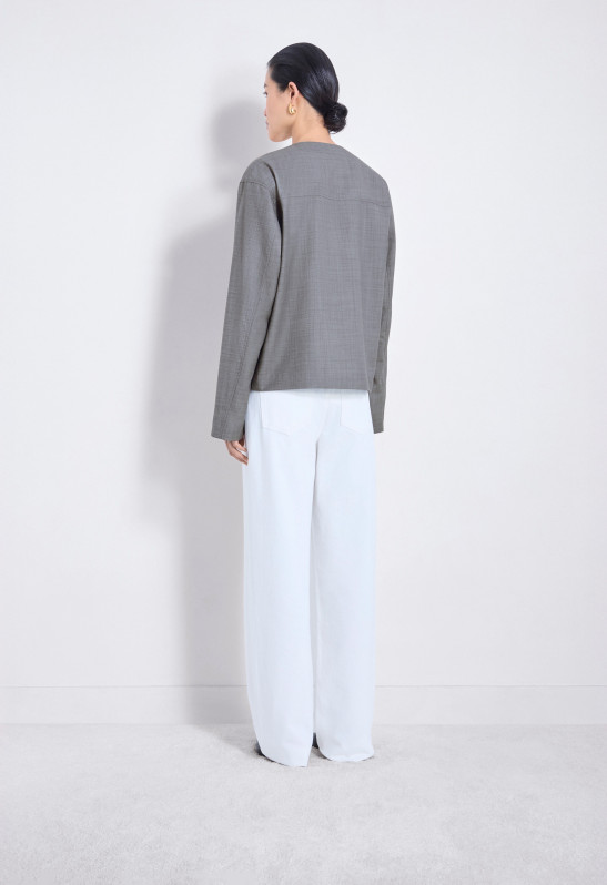 Loulou Studio ORECA Haut En Laine Mélangée