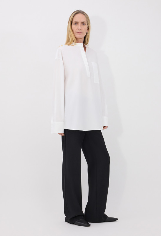 loulou studio PAVI Chemise en popeline de coton